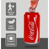 imageCoca Cola Mini Fridge  12 Can Refrigerator for Bedroom Office Portable Table Top Beverage Cooler 12V 110V Refrigerador for Drink Soda Wine Use in Car Dorm Outdoor