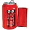 imageCoca Cola Mini Fridge  12 Can Refrigerator for Bedroom Office Portable Table Top Beverage Cooler 12V 110V Refrigerador for Drink Soda Wine Use in Car Dorm Outdoor