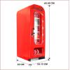 imageCoca Cola Mini Fridge  Refrigerator for Bedroom Office Portable Table Top Beverage Cooler 12V 110V Refrigerador For Drinks Soda Wines Use In Car Dorm Outdoor 10 Can