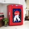 imageCocaCola 25L Retro Mini Fridge Polar Bear Design Portable CoolerWarmer for Snacks Drinks Skincare Cosmetics with AC DC Capable Ideal for Bedroom Office Dorm Travel