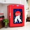 imageCocaCola 25L Retro Mini Fridge Polar Bear Design Portable CoolerWarmer for Snacks Drinks Skincare Cosmetics with AC DC Capable Ideal for Bedroom Office Dorm Travel