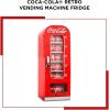 imageCocaCola Exclusive New Retro Mini Fridge Vending Machine Style 10 Can 12V DC110V AC with tall window display for home dorm office games room
