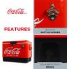 imageCocaCola Ice Chest Cooler  Portable Ice Bucket with Bottle Opener Vintage Style Insulated for Camping Beach Picnic RV BBQs Tailgating Fishing Stainless Steel 85 Can Ice Box 51L 54 qt