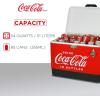 imageCocaCola Ice Chest Cooler  Portable Ice Bucket with Bottle Opener Vintage Style Insulated for Camping Beach Picnic RV BBQs Tailgating Fishing Stainless Steel 85 Can Ice Box 51L 54 qt