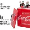 imageCocaCola Retro Ice Chest Cooler  Portable Ice Bucket with Bottle Opener Vintage Style Insulated for Camping Beach Picnic RV BBQs Tailgating Fishing 18 Can Ice Box 13L 14 qt