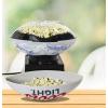 imageCoors Light Hot Air Popcorn Maker Football Shaped Air Popper with Serving Bowl Kernel Measuring Cup Butter Melter Makes Healthy Snacks with No Oil or Microwave for Movie Nights and Sports Fans
