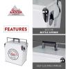 imageCoors Light Ice Chest Cooler  Portable Ice Bucket with Bottle Opener Vintage Style Insulated for Camping Beach Picnic RV BBQs Tailgating Fishing SteelBelted 18 Can Ice Box 13L 14 qt