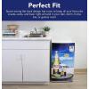 imageCorona Compact Fridge with Bottle Opener 90 L 95 Quart 32 Cubic Foot for Snacks Beverages Juice Beer Den Dorm Office Games Room or RV