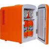 imageFanta Mini Fridge  6 Can Refrigerator for Bedroom Office Portable Table Top Beverage Cooler 12V 110V Refrigerador For Drinks Soda Wines small can fridgeUse In Car Dorm Outdoor Patio