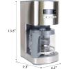 imageKenmore Drip Coffee Maker  12 Cup Programmable Cafe Machine With Glass Pot Regular ampamp Bold Brew Auto Shut Off Large Water Reservoir Reusable Filter Kitchen Appliances For Cafeteria BaristaSilver