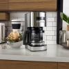 imageKenmore Drip Coffee Maker  Programmable Cafe Machine With Glass Pot Regular ampamp Bold Brew Auto Shut Off Large Water Reservoir Reusable Filter Kitchen Appliances For Cafeteria Barista 12 Cup Black