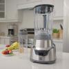 imageKenmore Elite Countertop Blender  Electric Mixer Milkshake Puree Maker Frozen Smoothie Shakes Licuadora Grinder Kitchen Appliance With SingleServe Cup Ice Crush Pulse Chop ampamp Stir FunctionGrey