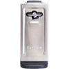 imageKenmore Smooth Edge Electric Can Opener  ArthritisFriendly One Touch Side Cut Blade Prevents Sharp Edges Automatic Countertop appliance Stainless Steel detachable cutting lever