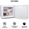 imageKoolatron 12 Cubic Feet Capacity White Upright freezer  1 wired shelf Garage Ready Meat Storage Manual Defrost Space Saving Congelador For Home Apartment Basement Dorm Room