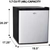 imageKoolatron 12V  110V Refrigerator  Mini Fridge With Freezer For Trucks Cool Storage For Kitchen Bedroom Office Dorms Compact Free Standing Neveras Pequepara 17 Cubic Feet Capacity White