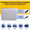 imageKoolatron 12V Electric CoolerWarmer with Handle 34L 36 qt  Portable Thermoelectric Fridge for Camping Travel Road Trips and Picnics  Compact Lightweight and Durable