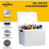 imageKoolatron 12V Electric CoolerWarmer with Handle 34L 36 qt  Portable Thermoelectric Fridge for Camping Travel Road Trips and Picnics  Compact Lightweight and Durable