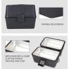 imageKoolatron 12V Electric Portable Lunch Box  6 ft 18m Power Cord Heats 300F 149C Insulated Container for Car SUV Truck Construction Worker Travel Lonchera 16 Qt 15 L Food Warmer Black