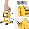 imageKoolatron 12V Portable Work Light  with LithiumIon Battery Rechargeable Portable Waterproof LED Flood Standing Worklight for Camping Jobsite Vehicles Car Truck Van Tractor Jeep ampamp Etc