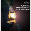 imageKoolatron 12V Portable Work Light  with LithiumIon Battery Rechargeable Portable Waterproof LED Flood Standing Worklight for Camping Jobsite Vehicles Car Truck Van Tractor Jeep ampamp Etc