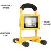 imageKoolatron 12V Portable Work Light  with LithiumIon Battery Rechargeable Portable Waterproof LED Flood Standing Worklight for Camping Jobsite Vehicles Car Truck Van Tractor Jeep ampamp Etc