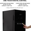 imageKoolatron 18 Bottle Dual Zone Wine Cooler Black Wine Fridge 17 cu ft 48L Freestanding Wine Cellar Red White Sparkling Wine Storage for Home Bar Kitchen Apartment Condo