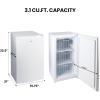 imageKoolatron 31 Cubic Feet Capacity White Upright freezer  3 Wire Baskets Garage Ready Meat Storage Manual Defrost Space Saving Congelador For Home Apartment Basement Dorm Room