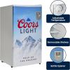 imageKoolatron Coors Light Refrigerator with Freezer  Mini Fridge for Bedrooms Offices Dorms Wine Skincare Beverages Beer ampamp Makeup Retro CosmeticBeverage Neveras Pequeas para Cuarto white 32 Cu Ft