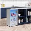 imageKoolatron Coors Light Refrigerator with Freezer  Mini Fridge for Bedrooms Offices Dorms Wine Skincare Beverages Beer ampamp Makeup Retro CosmeticBeverage Neveras Pequeas para Cuarto white 32 Cu Ft