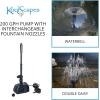 imageKoolatron Koolscapes 270 Gallon Pond Kit with Lighting 270 Gallon with Sola BlackBlack
