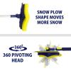 imageKoolatron Michelin 2 Pack Colossal Extendable 3449 Snow Brush for Trucks Swivel Head Squeegee Ice Scraper Ergonomic Scratch Free Auto Window Snowbrush Windshield Broom for Car SUV