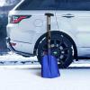imageKoolatron Michelin Ultra Compact 40quot Folding Utility Snow Shovel for Car Emergency Blue Telescoping Handle Collapsible Lightweight Winter Survival Gear for SUV Truck Snowmobile  4 Pack