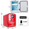 imageKoolatron Mini Fridge Bluetooth  Portable Small Cooler for Bedroom Office Makeup Compact Beverage Chiller for Drink Soda Wine Use In Car Dorm Patio 6 CanFridge