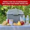 imageKoolatron Portable Cooler  Electric Cooler For Car Camping Travel 12 V Insulated Hard Sided Refrigerator For Vehicle Boat Truck Warming ampamp Cooling Cools DrinksFood For Road Trip 98 qt