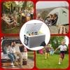 imageKoolatron Portable Cooler  Electric Cooler for Car Camping Travel 12 V Insulated Hard Sided Refrigerator for Vehicle Boat Truck No Ice Cooling Cools DrinksFood for Road Trip 36 qtWheeled