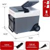 imageKoolatron Portable Cooler  Electric Cooler for Car Camping Travel 12 V Insulated Hard Sided Refrigerator for Vehicle Boat Truck No Ice Cooling Cools DrinksFood for Road Trip 36 qtW65