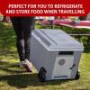 imageKoolatron Portable Cooler  Electric Cooler for Car Camping Travel 12 V Insulated Hard Sided Refrigerator for Vehicle Boat Truck No Ice Cooling Cools DrinksFood for Road Trip 36 qtWheeled