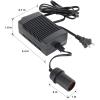 imageKoolatron Power Adapter  12V 5A Converter for Car Fridge Portable Devices Vehicle Supplies Replacement Cable Extender Charger Wall Outlet Transformer for Cooler 110V AC to 12V DCAdapter