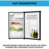 imageKoolatron Refrigerator  Fridge With Freezer For Kitchen Bedroom office Dorms Cool Storage For Wine Beverages Compact Free Standing Neveras Pequepara 46 Cubic Feet Capacity White