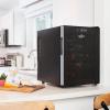 imageKoolatron Wine Fridge  Wine Cooler 20 Bottle Wine Cabinet for Champagne Red ampamp White Wine Freestanding Cellar For Bar Home Kitchen Double Paned Glass Door 48L