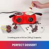 imageTotal Chef Chocolate Melter Pot with 100 Piece Accessory Kit 176 oz 500 g Capacity Perfect for Fondue Set Dual Melting Pots Candy Making and Desserts Ideal for Celebrations Date Nights Red