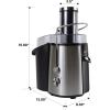 imageTotal Chef Juicer  Wide Mouth 2 Speed Centrifugal Juice Extractor Machine Fruit Juguera Press For Vegetable Wheatgrass Fresh Drink Of Orange Pomegranate Frutas Jugos Maker Easy To Clean Jar