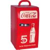 imageCoca Cola Mini Fridge  Refrigerator for Bedroom Office Portable Table Top Beverage Cooler 12V 110V Refrigerador For Drink Soda Wine Use In Car Dorm Outdoor Patio18 Can