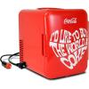 imageCoca Cola World 1971 Series Portable 6 Can Thermoelectric Mini Fridge CoolerWarmer 4 L42 Quarts Capacity 12V DC240V AC for Home Dorm car Boat Beverages Snacks Skincare Cosmetics