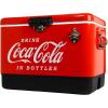 imageCocaCola Ice Chest Cooler  Portable Ice Bucket with Bottle Opener Vintage Style Insulated for Camping RV Beach BBQs Picnic Tailgating Fishing Stainless Steel 85 Can Ice Box 51L 54 qt