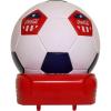 imageCocaCola Soccer Ball Mini Fridge 5 Can Beverage Cooler with Hidden Opening White Red Black Unique Accessory for Den Games Room ManCave Dorm Sports Fans Students