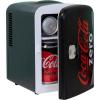 imageCoke Zero Mini Fridge  6 Can Refrigerator for Bedroom Office Portable Table Top Beverage Cooler 12V 110V Refrigerador For Drinks Soda Wine Use In Car Dorm Outdoor Patio