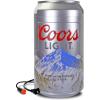 imageCoors Light Mini Fridge  Refrigerator for Bedroom Office Portable Table Top Beverage Cooler 12V 110V Refrigerador For Drinks Soda Wines Use In Car Dorm Outdoor 8 Can
