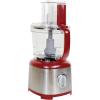 imageKenmore 11 Cup Food Processor  Vegetable ampamp Fruit Salad Cutter Multifunctional 500 W Chopper Slicer Mincer Puree Grater Blades Shredder Compact Stainless Steel Kitchen Appliances BlackRed