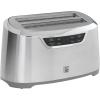 imageKenmore Toaster 4 Slice  Extra Wide Slot Countertop Kitchen Appliance Defrost Function GrillePain 9 Shade Settings Compact Design Easy Clean Crumb Tray Bread Bagel Stainless SteelSilver